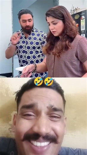 funny 🤣#husbandwife#comedy#shorts#viralshort#shortsfeed#reaction