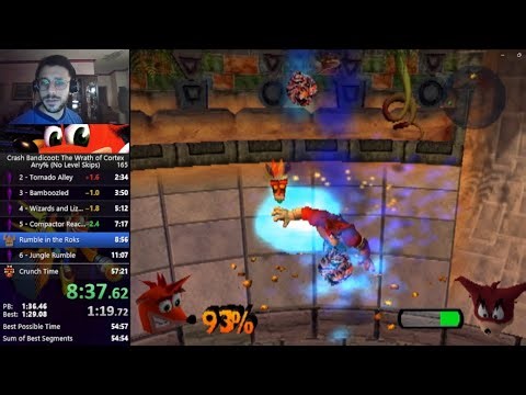 CB: The Wrath of Cortex - Any% (No Level Skips) Speedrun - 57:02