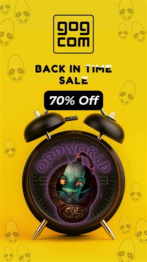There's still time to save on Oddworld games in the GOG Back in Time Sale!