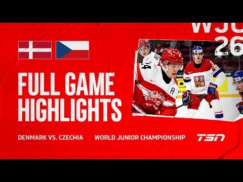 Denmark vs. Czechia FULL GAME HIGHLIGHTS | 2026 World Junior Championship