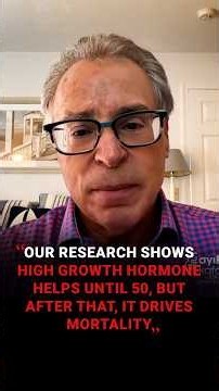 Our Research Shows High Growth Hormone Helps Until 50, But After That, It Drives Mortality