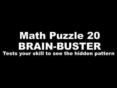 Math Puzzle Marathon 20: Viral BRAIN-BUSTER tests your to see the hidden pattern