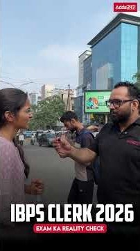 IBPS clerk PRE 2026