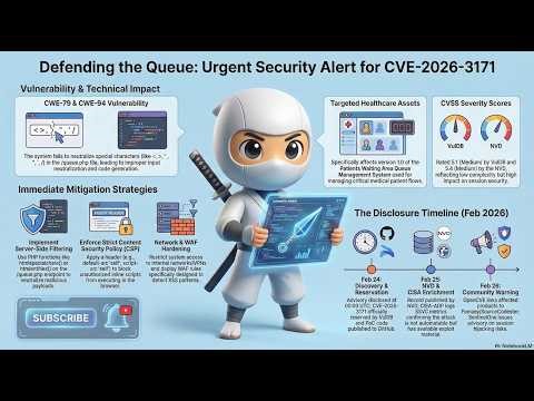 Weaponizing Patient Data: The Critical Code Injection Flaw in Pamzey Systems (CVE-2026-3171)