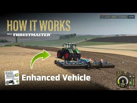 Enhanced Vehicle is the King of GPS mods in FS25