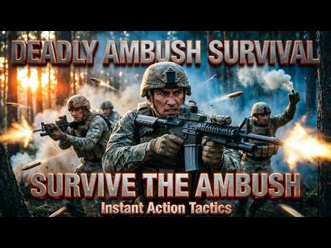Surviving Ambushes: Military Tactics Explained | How Soldiers React in Deadly Combat Situations