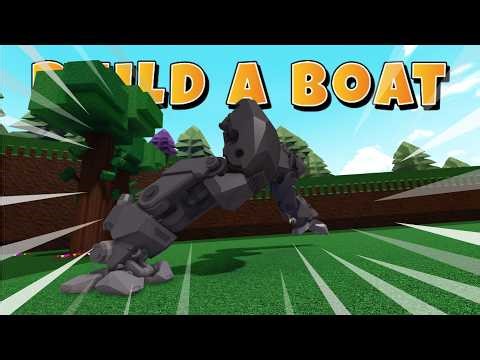Best robot walking mechanic tutorial | build a boat for treasure
