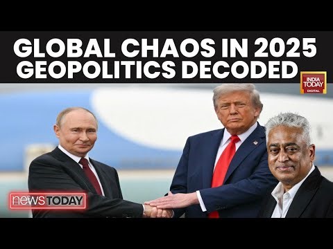 NewsToday With Rajdeep Sardesai | World in 2025 Explained | Shashi Tharoor on Trump Turbulence