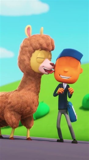 Mr. ZIP's Llama Ride?! 🦙 #funny #kids