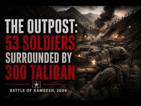 The Outpost: 53 Soldiers Surrounded by 300 Taliban (Battle of Kamdesh, 2009)