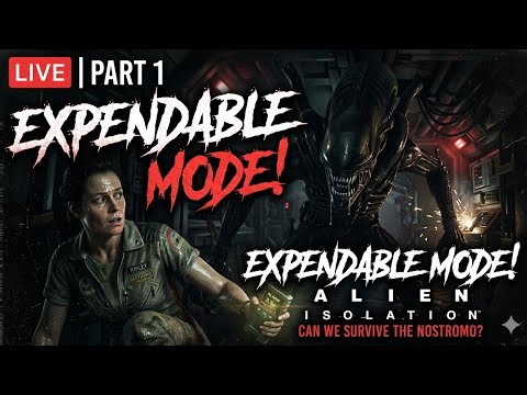 alien isolation gameplay live||crew expendable mode || 👽👽👽👽👽👽👽👽👽👽