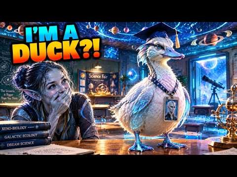 Alien Scientist Turned Into a Duck in a Human Dream!