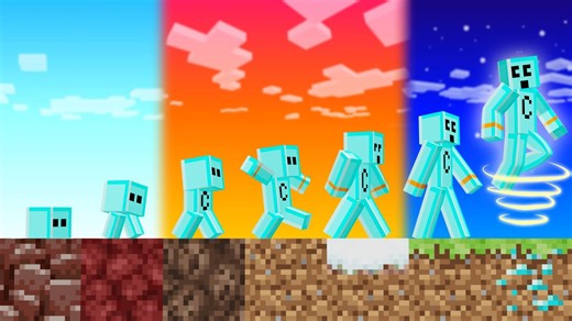 Surviving for one million days inside a massive Minecraft world