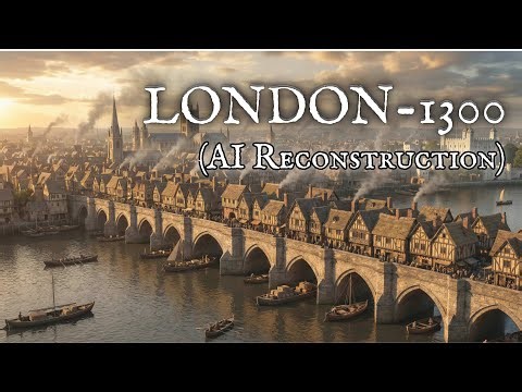 London 1300 (AI Reconstruction)