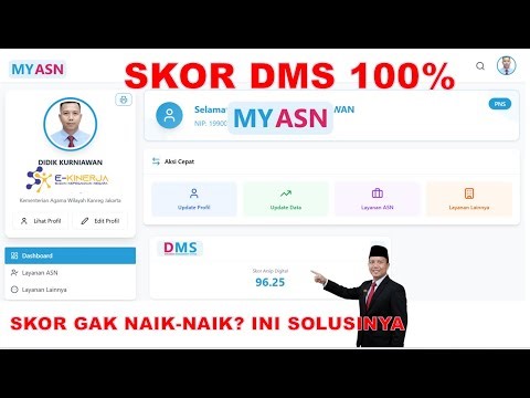 Cara Menaikkan DMS Skor Arsip Digital pada MyASN