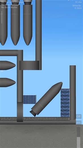 SFS 100K DOLLAR ROCKET LAUNCHER #sfs #spaceflightsimulator #shortvideo