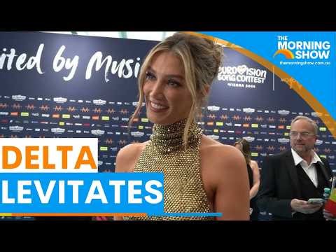 Delta Goodrem's Eurovision performance promises levitation | The Morning Show