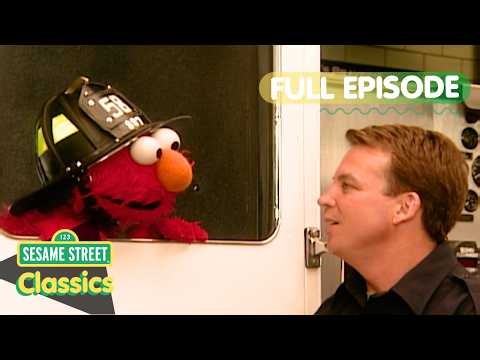 Elmo Visits the Fire Station | Sesame Street Classics Full Episode