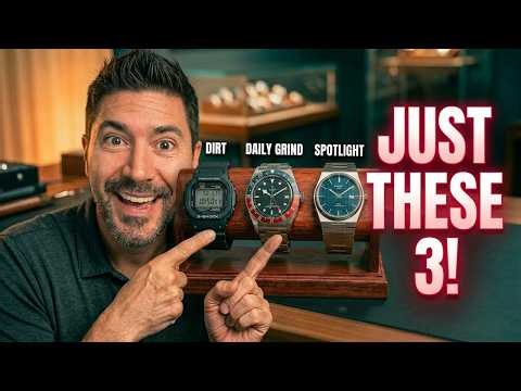 The Rule of Three: Build a Watch Collection With Soul