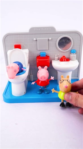 Satisfying Peppa Pig George's Bathtime Accessory Set With Unboxing & Review ASMR #peppapig #asmr