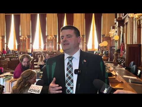 Iowa House speaker takes reporter Qs (March 19, 2026)