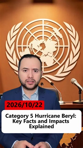 Hurricane Beryl has reached category 5, with winds exceeding 157 mph. This unprecedented storm could impact the Caribbean and parts of Mexico, causing significant damage. Stay informed about the hurricane's path and safety updates. #hurricane #Beryl #category5 #weatherupdate #Caribbean #safety #storm #Mexico