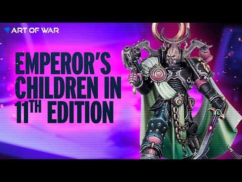 Brand New Warhammer 40k Emperor's Children Rules for 11th Edition!