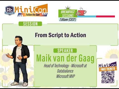 From Script to Action - Maik van der Gaag