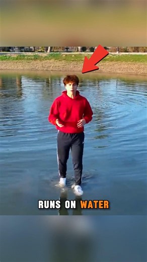 Can Humans REALLY Run on Water? 😱 The MythBusters Truth! #Shorts