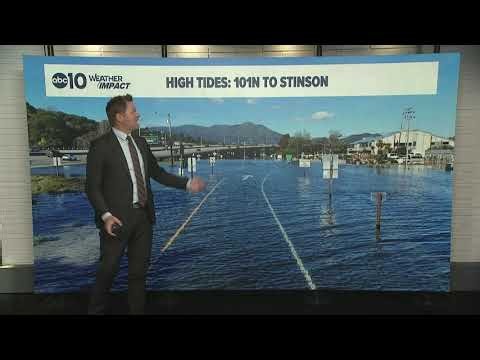 ABC10’s Rob Carlmark explains why high tides are contributing to flooding across the Bay Area.