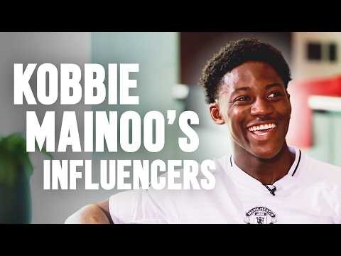 Kobbie Mainoo On Ronaldinho, Rooney & More... | Influencers