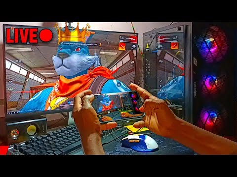 [LIVE🔴] FREE FIRE 1VS6 CHALLENGE 💸 CUSTOM GIVEAWAY 💎💎 PC HANDCOM GAMEPLAY [LIVE🔴] #TODAY