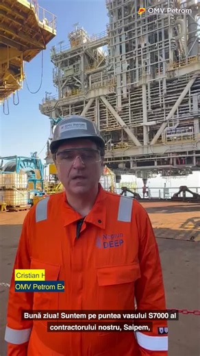 #neptundeep #engineering #teamwork #safety #omvpetrom #offshore #blacksea | Cristian Hubati