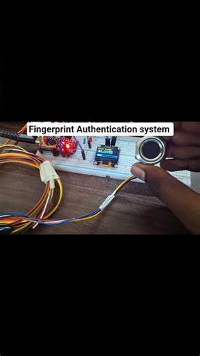DIY Fingerprint Scanner! ☝️🔒 Arduino Nano + R503 + OLED