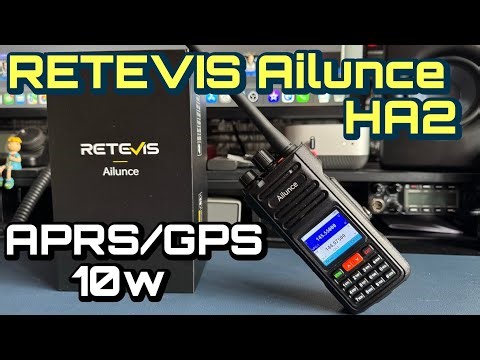RETEVIS Ailunce HA2 2m/70cm APRS GPS Handheld HT Transceiver