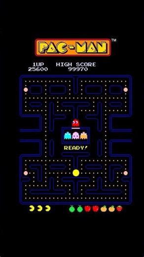 Pacman 8–Classic Arcade Gameplay#shorts