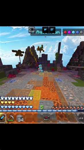 Minecraft Bedrock Skywars clip
