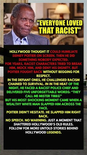 Sidney Poitier Reveals the 9 Most Racist Hollywood Legends He Ever Faced!