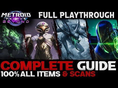 Metroid Prime 4: Complete Guide - 100% Scans & Items - Full Playthrough