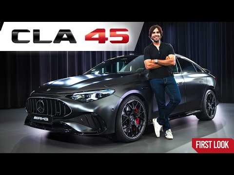 New CLA 45 First Look! AMG’s 680HP Electric A45 Replacement!