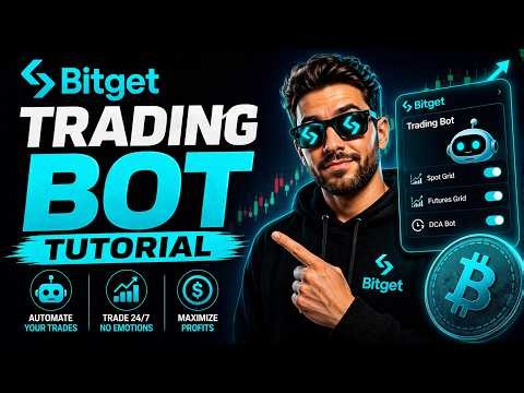 Bitget Trading Bot Tutorial | Spot, Futures Grid, DCA Bot