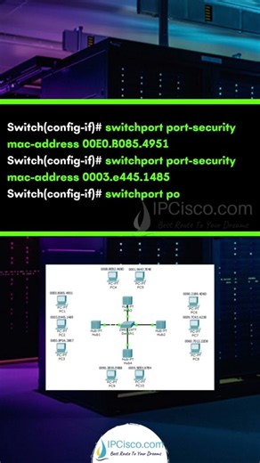 Cisco Switch Port Security!!!✨