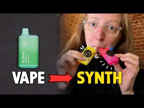 This Disposable Vape Is Now a Synth