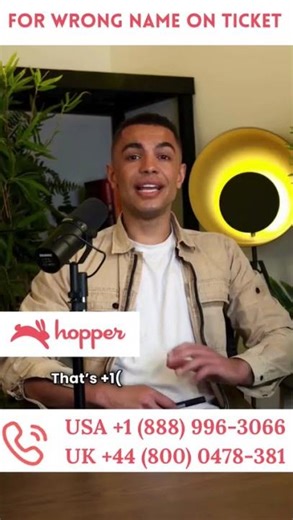 "Mistyped Name on Hopper Flight Booking? Here’s What to Do"