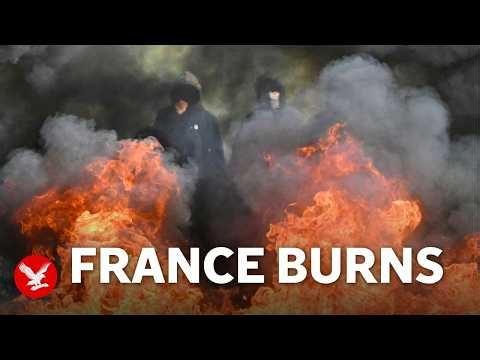 France engulfed by protests as students clash with riot police | In Full
