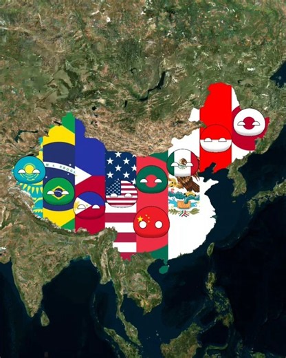Countries population comparison #countryballs #shorts