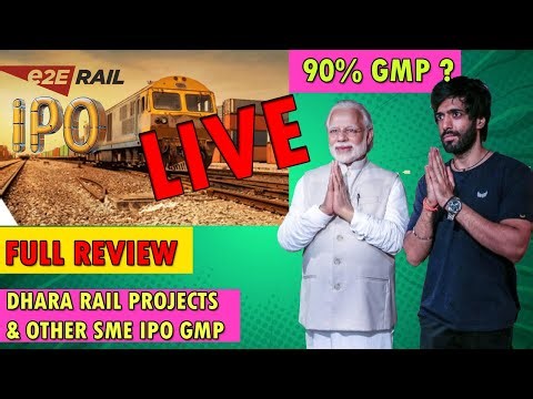 LIVE E to E Transportation Infrastructure SME IPO Allotment Status Today | IPO Review by Sunny