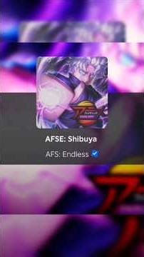 New Update at Anime Fighting Simulator:Endless (JJK 🔵🔴)