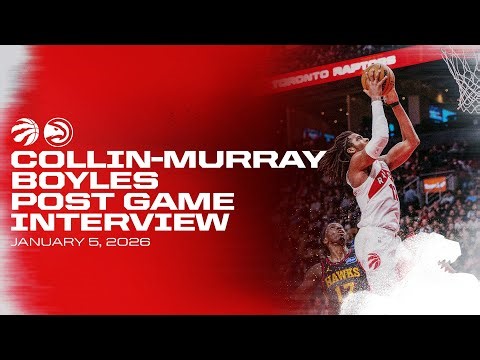 Collin Murray-Boyles | Post Game vs. Hawks | January 5, 2026