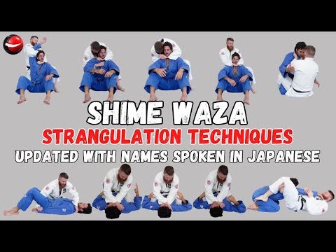 Shime Waza || 10 Strangles Updated with Names in Japanese